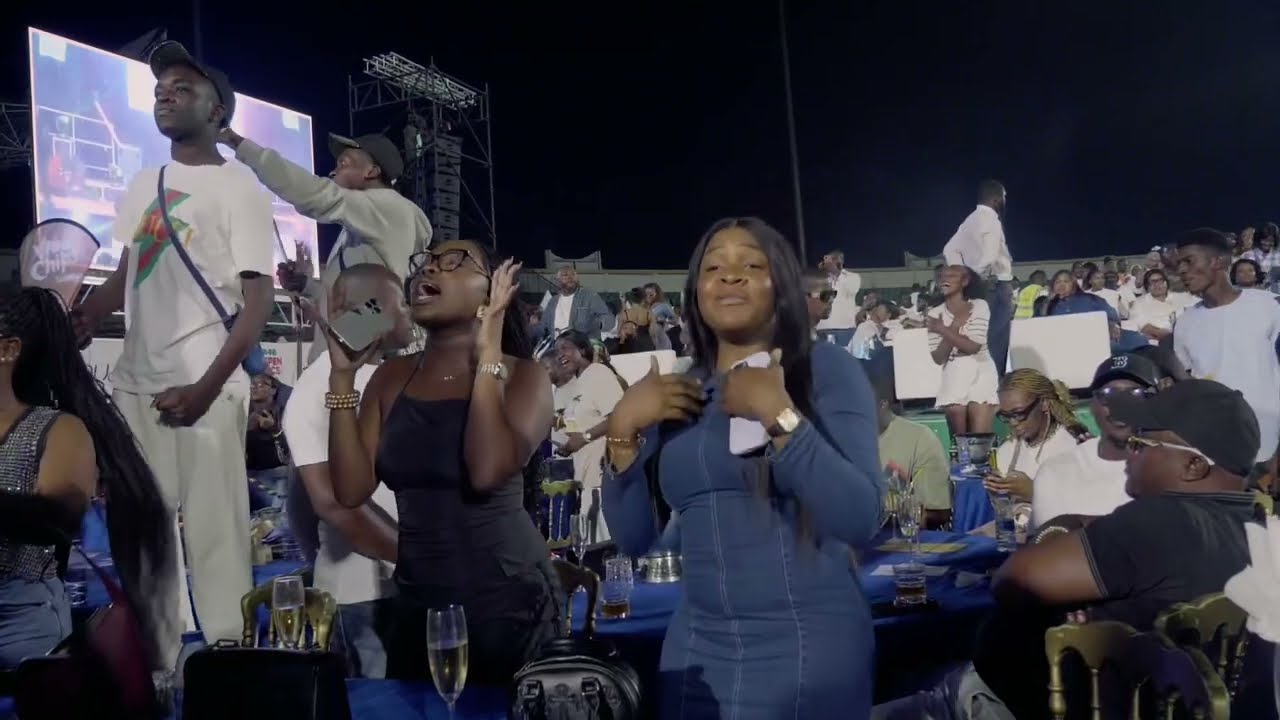 Tresor Mexes - Prestation 15 Août Fête de l’indépendance 🇨🇬 Stade 🏟️ Alphonse Massamba-Débat 👊🏽