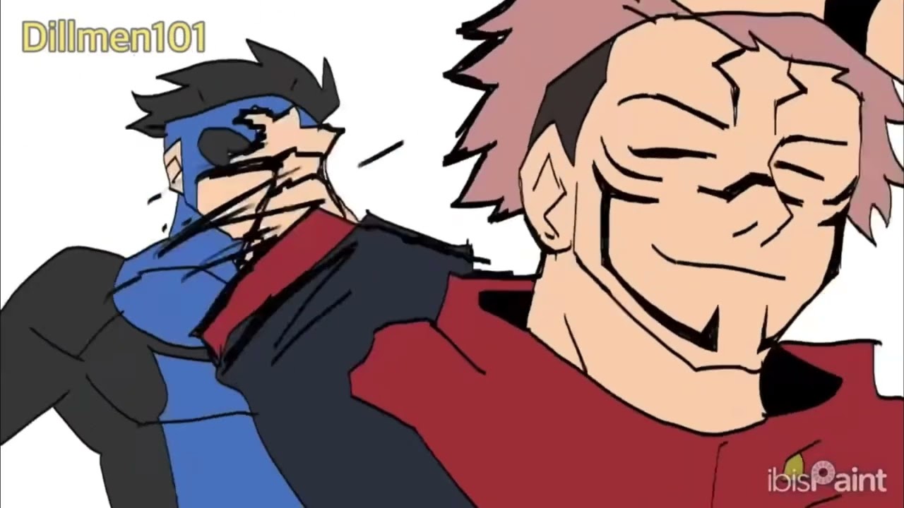 Invincible vs Sukuna Sound Design (Animation by @dillmen101 )