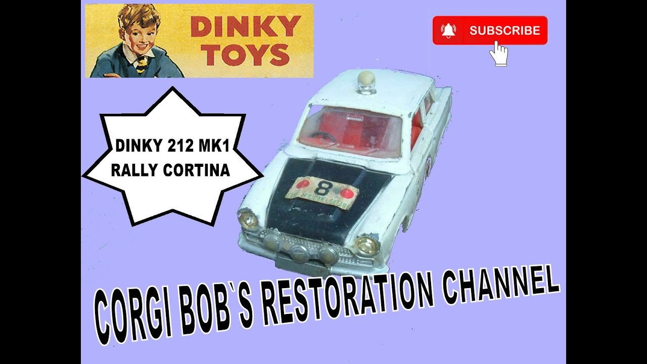 Dinky 212 Mk1 Cortina Restoration