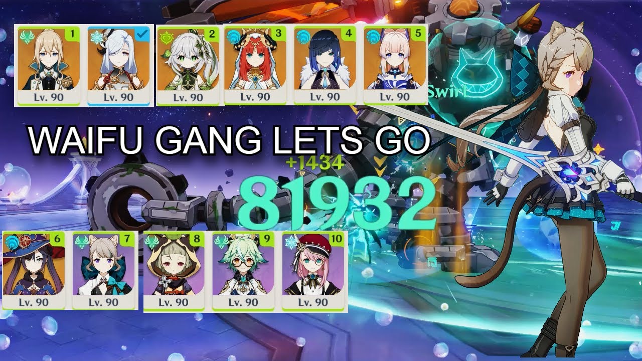 LYNETTE MVP! 4.8 Imaginarium Theater: 8 acts full run 【Genshin Impact】