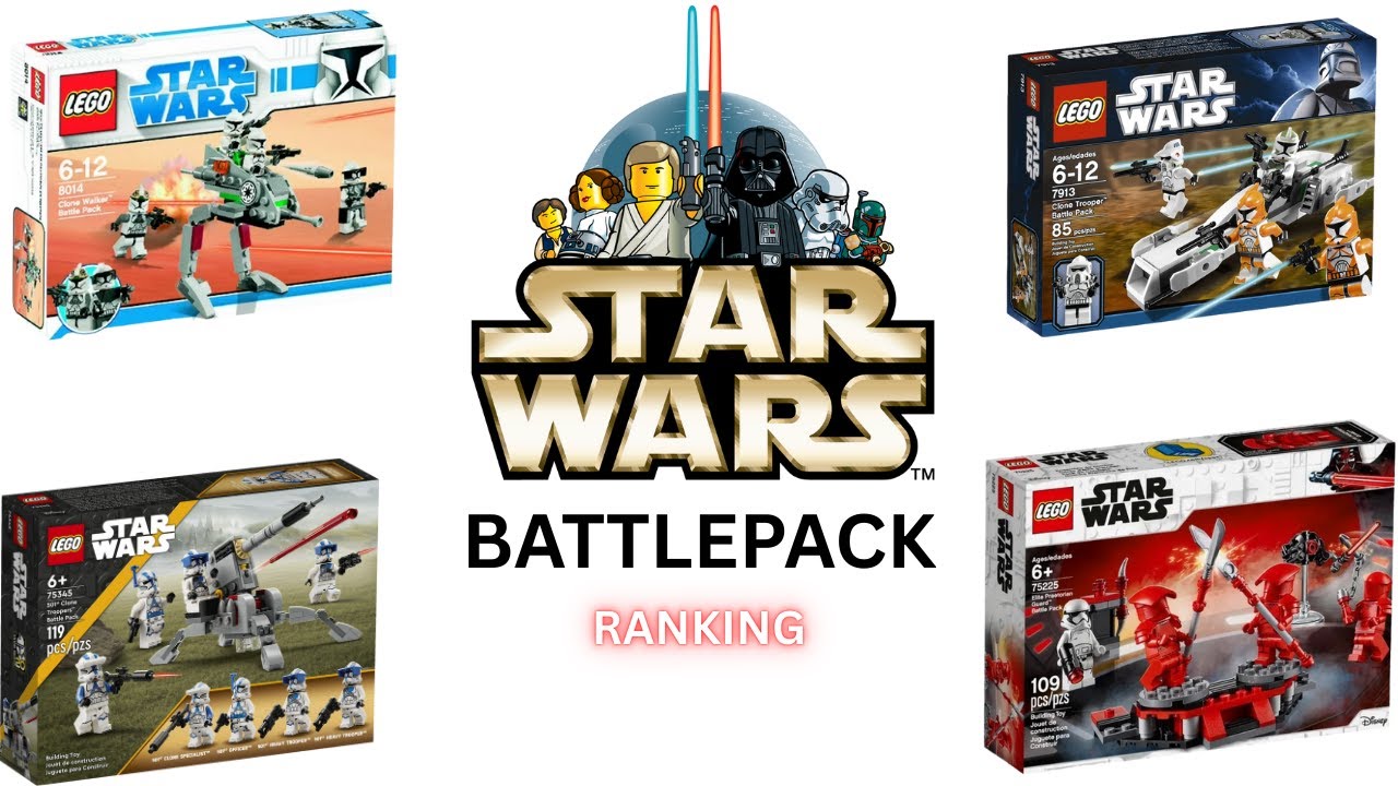 Ranking Every Lego Star Wars Battle pack