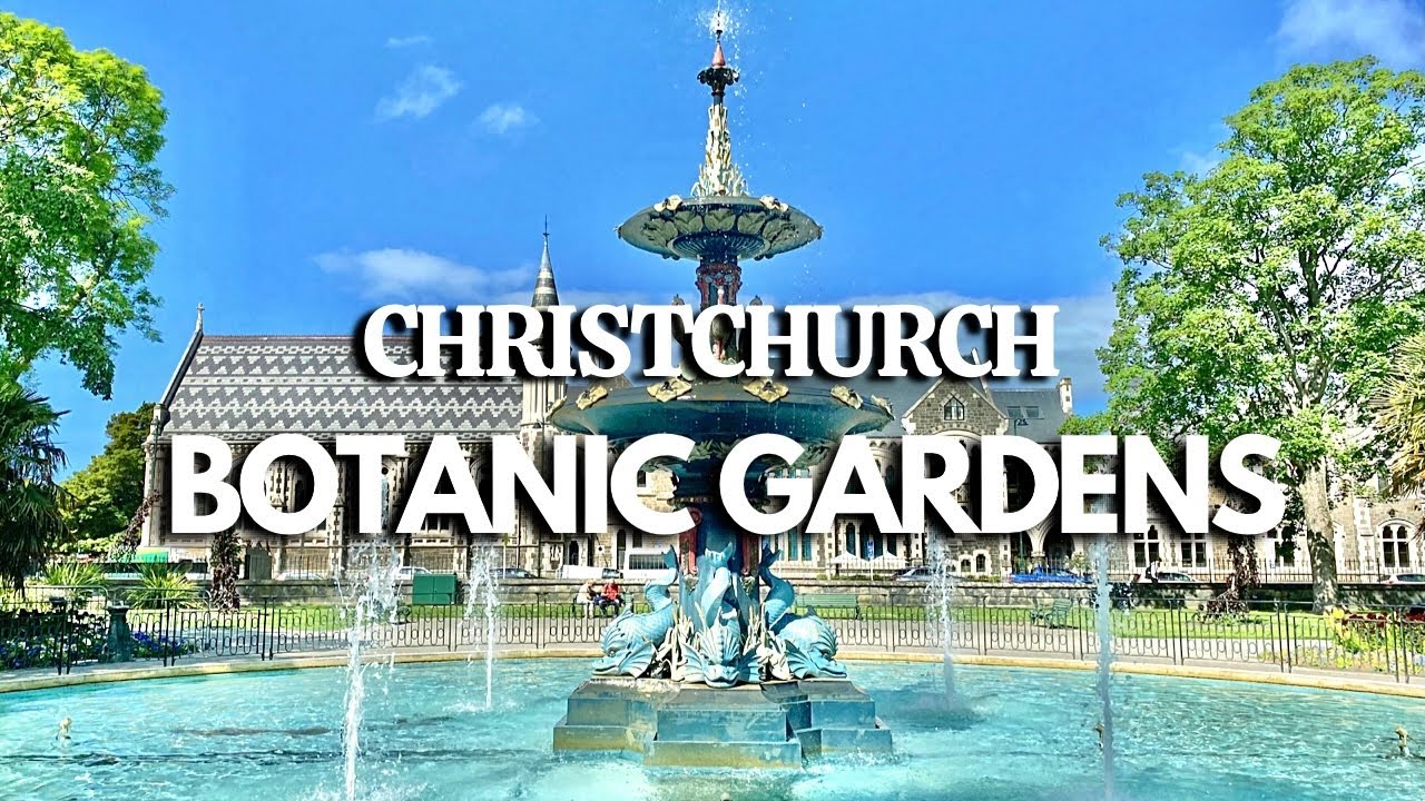 CHRISTCHURCH BOTANIC GARDENS | New Zealand Vlog #2
