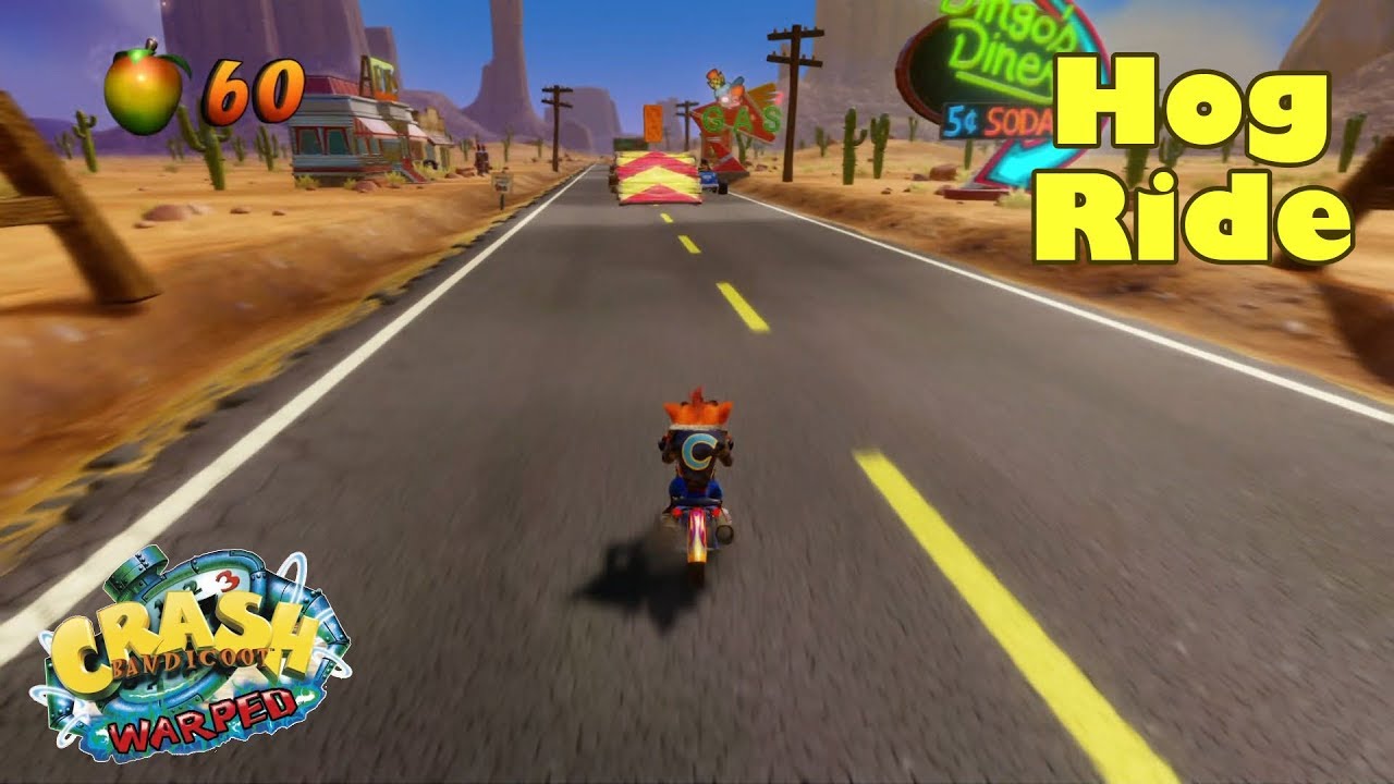 Crash Bandicoot 3 (N. Sane Trilogy): Hog Ride 100%