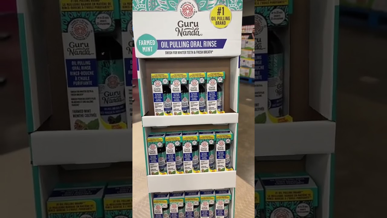 GuruNanda Oil Pulling and Mouthwash Launching at Walmart in Canada