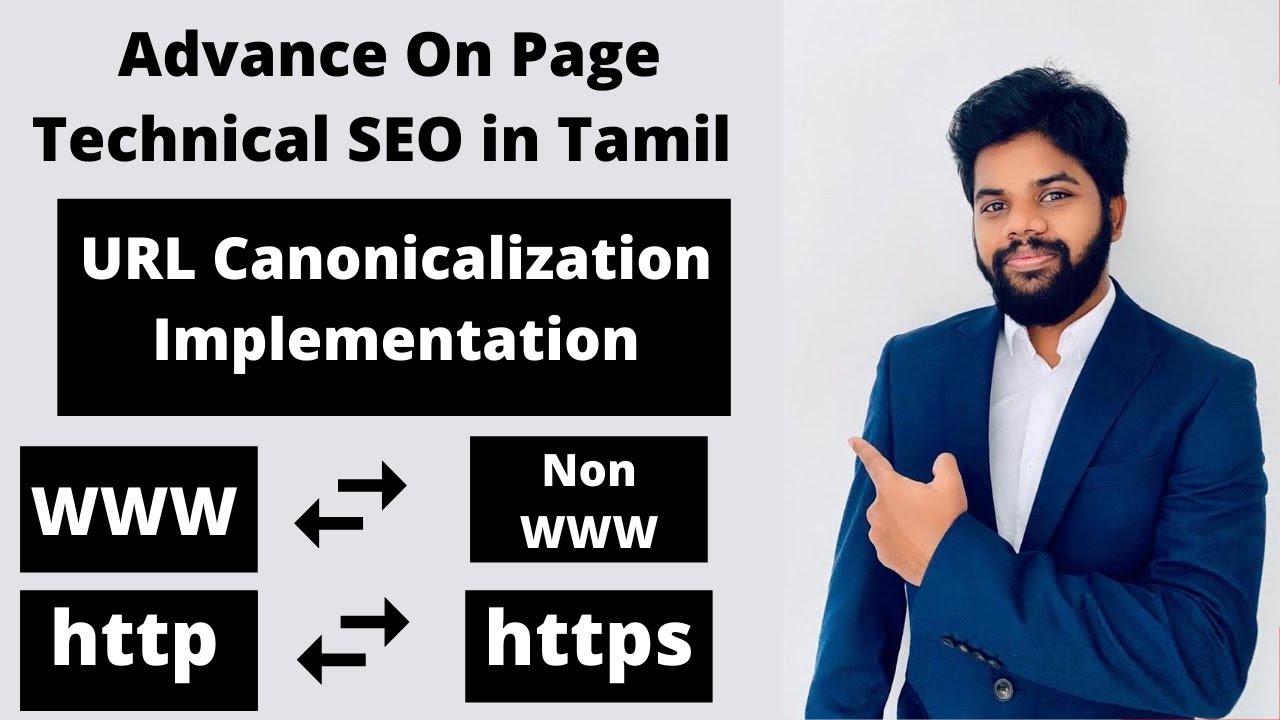 URL canonicalization in Tamil | HTTP to HTTPS redirection in tamil | URL Redirection in Tamil
