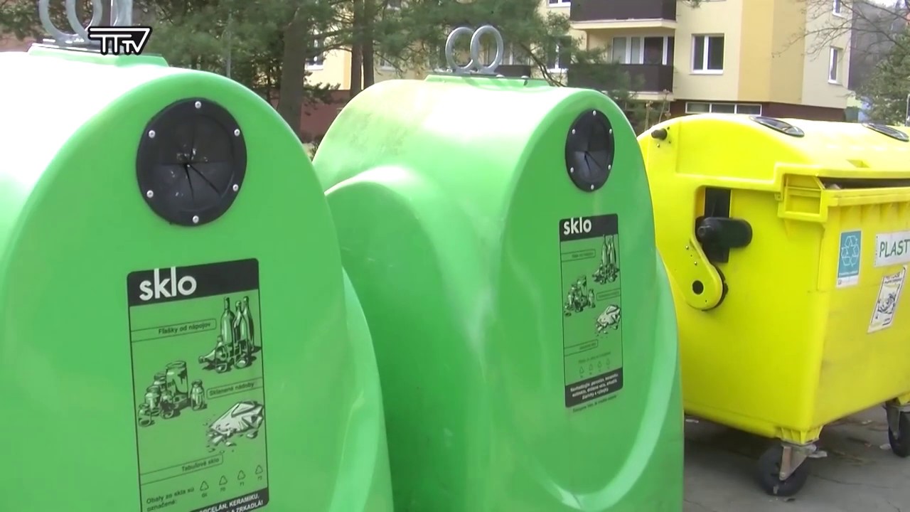 Triedenie odpadu v meste Trenčianske Teplice