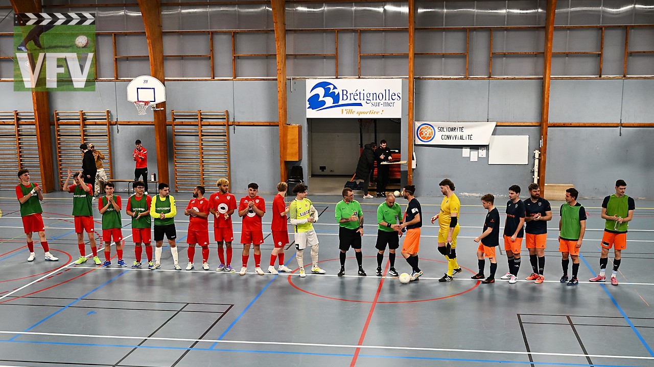 BRETIGNOLLES BREM 4 à 6 LUCON FC en Coupe de Vendée Futsal