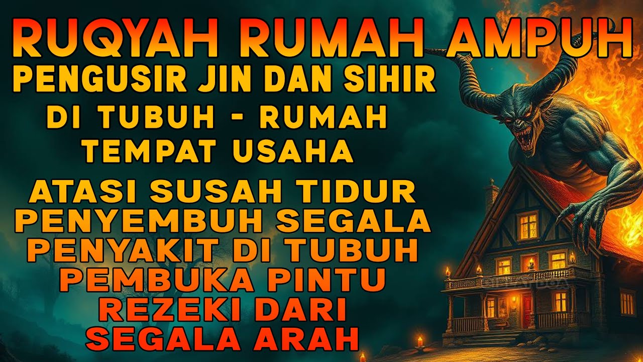 RUQYAH RUMAH PENGUSIR JIN, SETAN & SIHIR DI RUMAH & TUBUH, PENENANG HATI & FIKIRAN | ALAA AQEL
