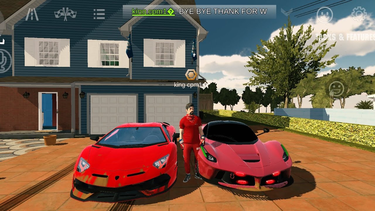 Laferari car and lamborghini car parking