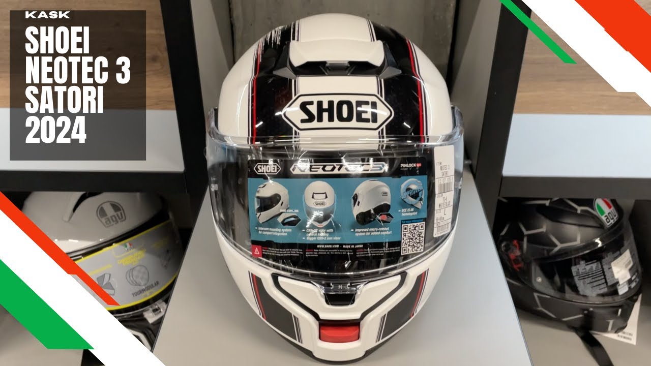 Jeden z najbardziej gustownych kask&oacute;w Shoei? - Kask Shoei Neotec 3 Satori 2024