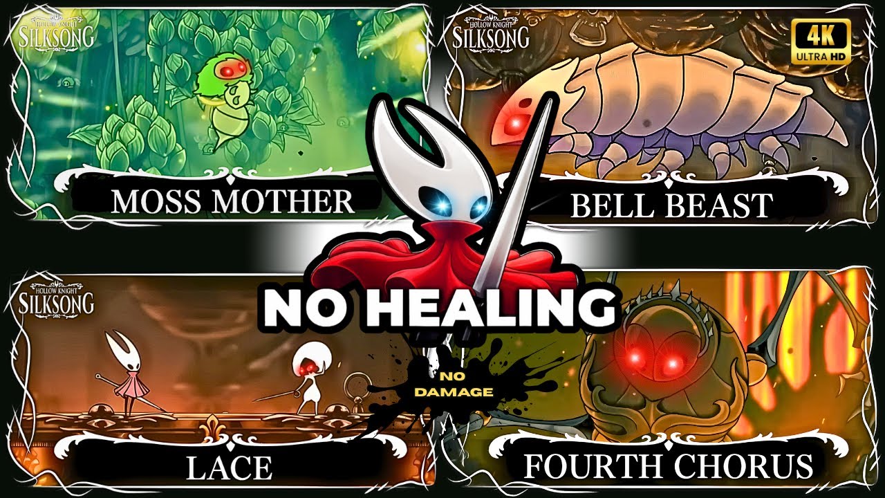 Hollow Knight: Silksong &ndash; First 4 Bosses (Full Boss Fights & Guide)