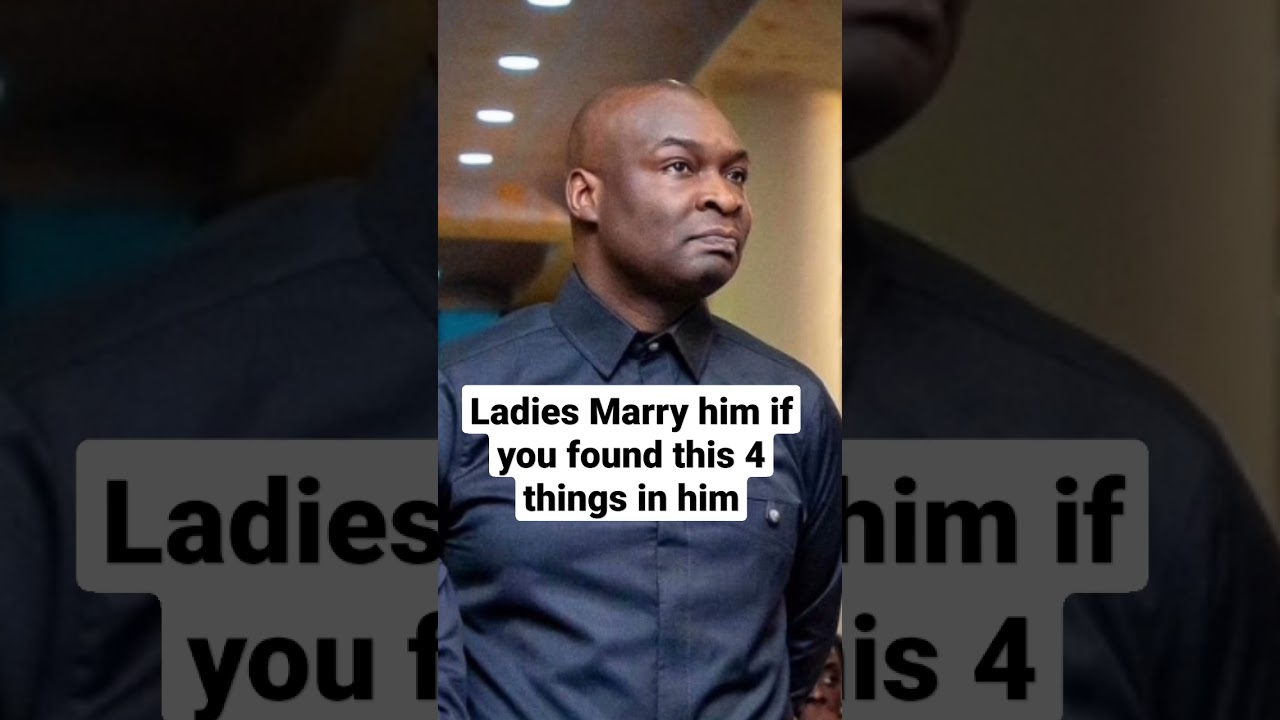 If he has this quality he will make a good future husband by Apostle Joshua Selman #marriage #couple