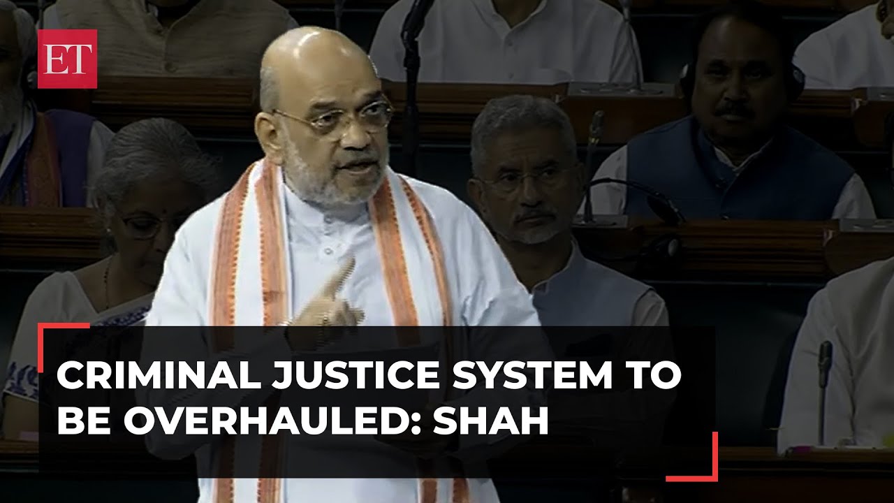 Criminal justice system to be overhauled, says HM Shah; here are key changes proposed in new laws