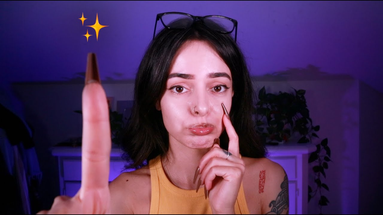 ASMR For My Sad Peeps ⭐️ Close Ur Eyes, Follow My Instructions, Ear to Ear Positive Affirmations