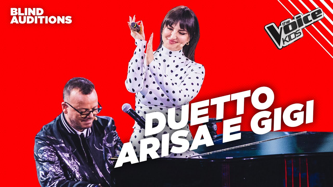 Arisa e Gigi DUETTANO con “Potevi Fare Di Più” | The Voice Kids Italy | Blind Auditions