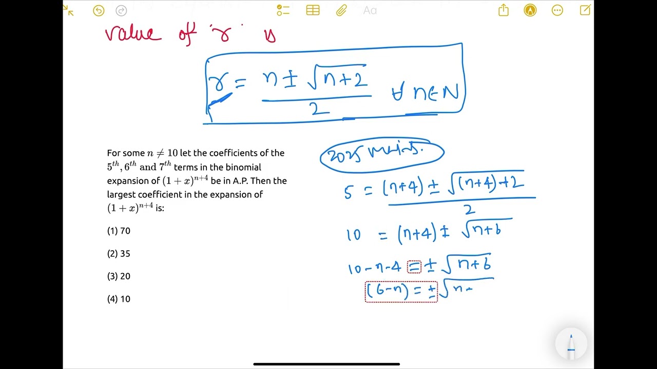 Short trick (Binomial Theorem ) #jeeproblems #binomial_theorem #jeebatch #jeeadvanced #jee 