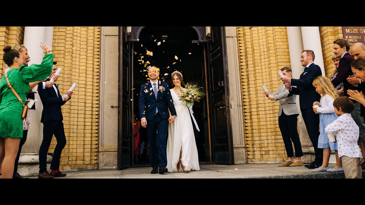 Klip ślubny - Marta + Szczepan Wesele w Tekturze Boho