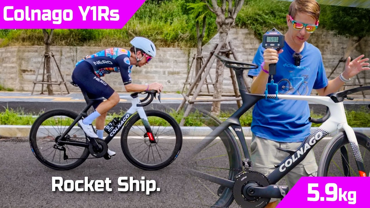 5,9 кг Colnago Y1Rs — САМЫЕ ЛЕГКИЕ В МИРЕ!