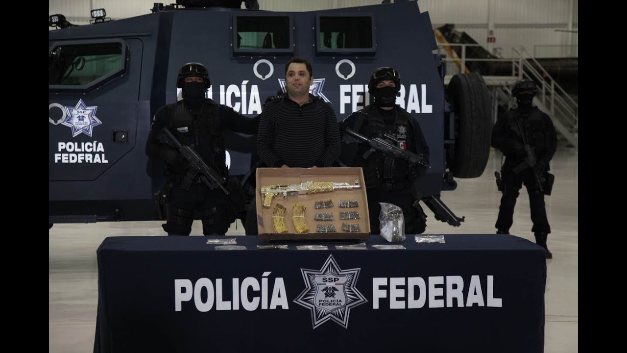 Presenta SSP a "El Molca", presunto líder y fundador de "La Resistencia"