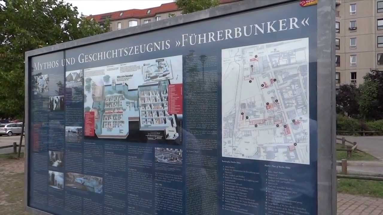 Berlin, Germany - Former site of the F&uuml;hrerbunker HD (2013)