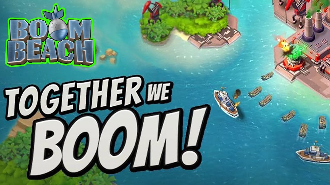 Five Boom Beach Operation Attacks!