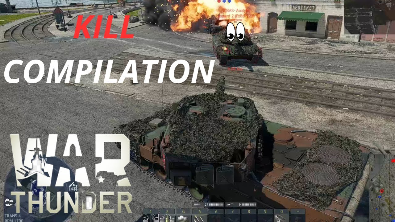 War thunder KILL COMPILATION
