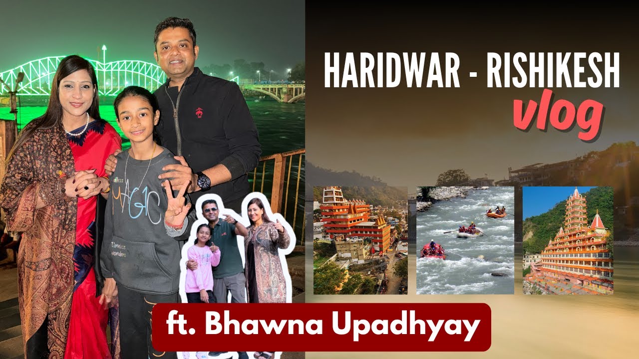 Rishikesh trip with team 😇🙏🏼😍 l vlog with bhawna upadhyay 