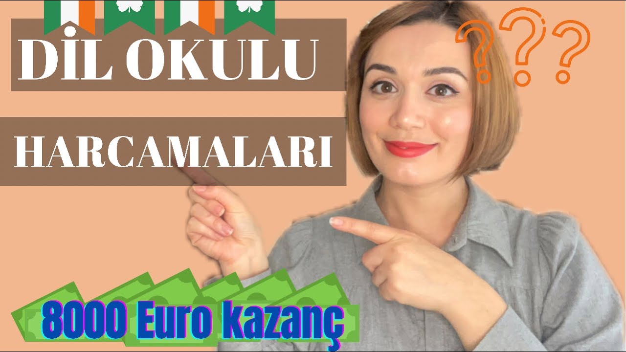 Dil okulu ile İrlanda’ya Gelmek ve Masraflar I İrlanda’da ne kadar para kazanırım? Work & Study