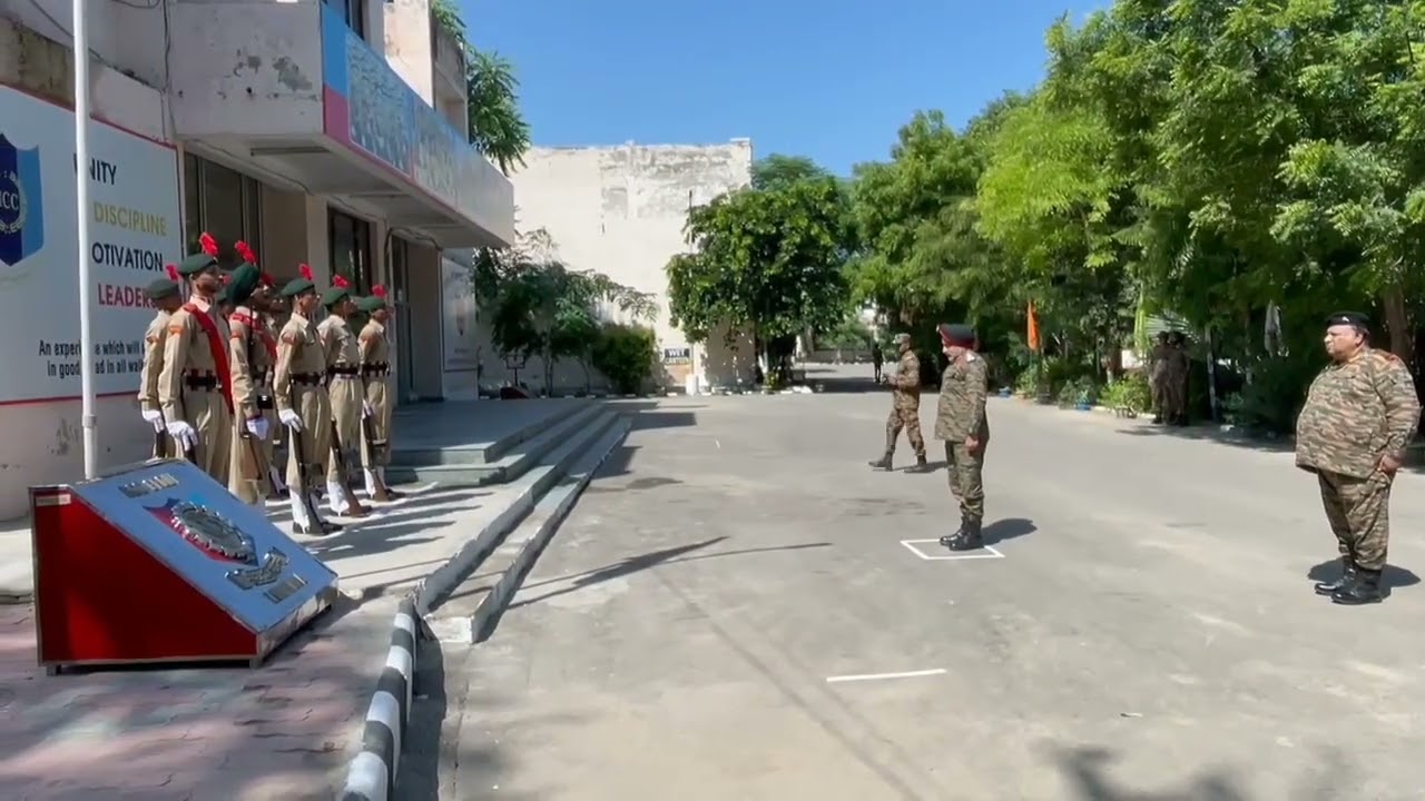 Ncc cadet guard of honour ###Army ###