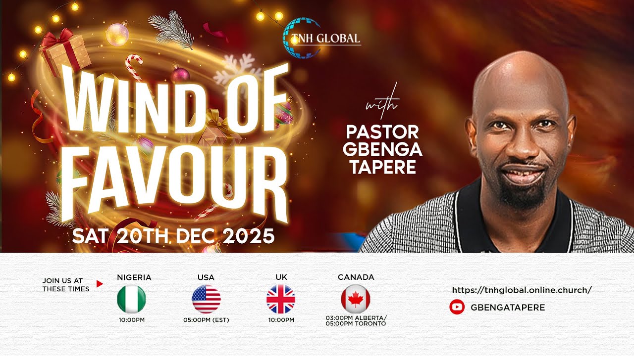 PRAYER, WORD & PENTECOST - WIND OF FAVOUR