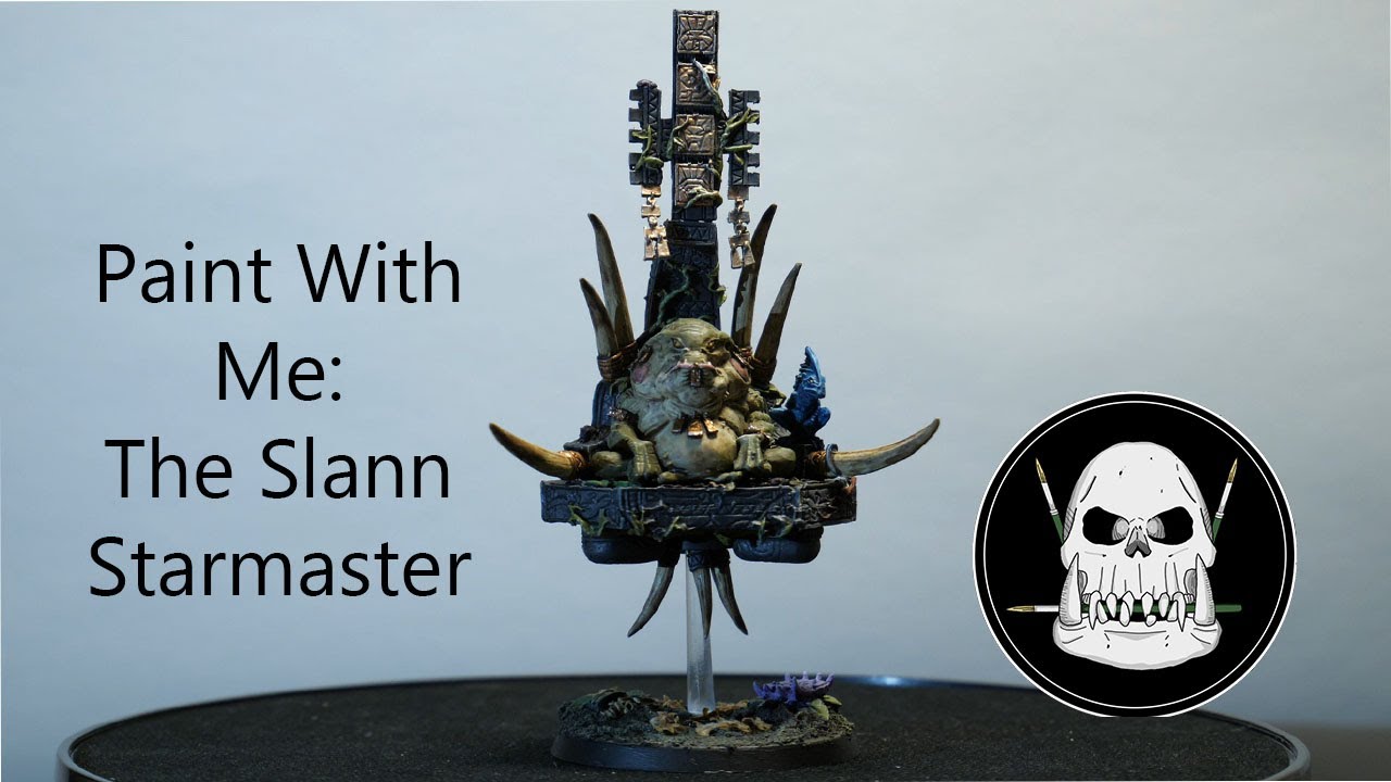 Paint With Me: The Slann Starmaster