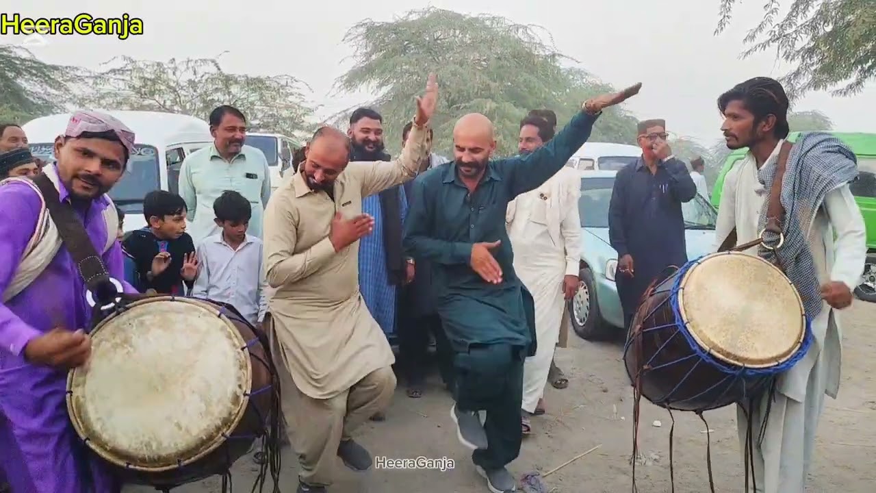 Pakistani Dhol dance HeeraGanja, Mazar Ganja new Dhol dance video 2025