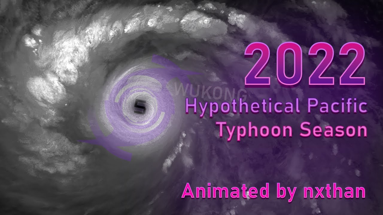 2022 Hypothetical Pacific Typhoon Season Animation