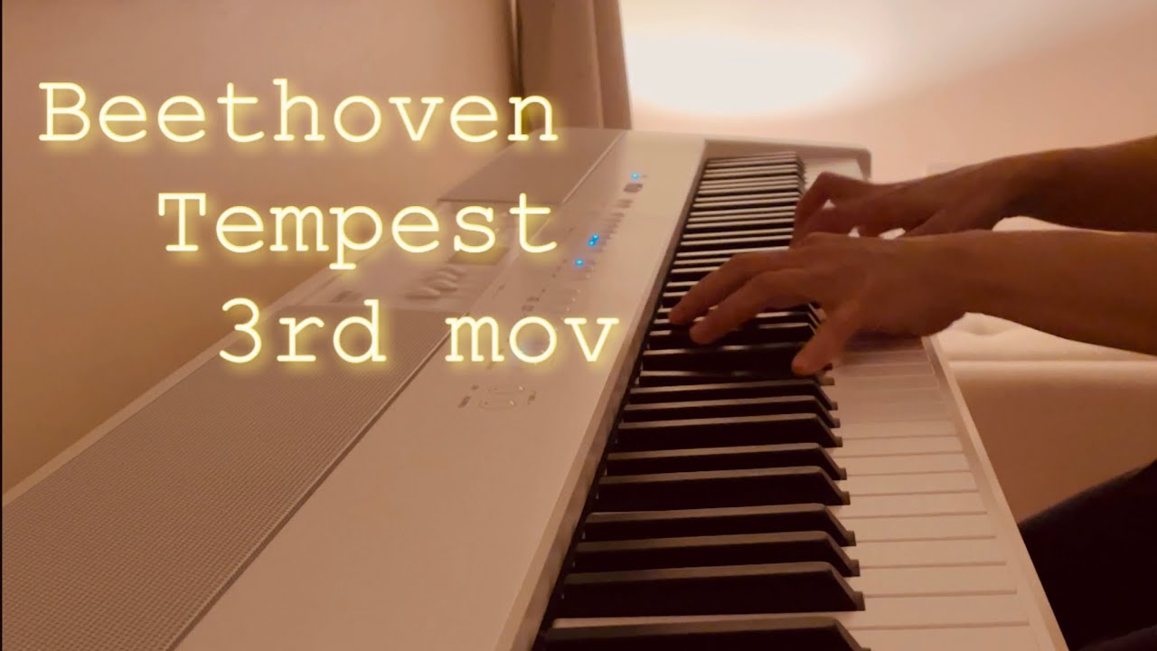 Beethoven Piano Sonata No. 17 in D minor, Op. 31, No. 2 3rd movement