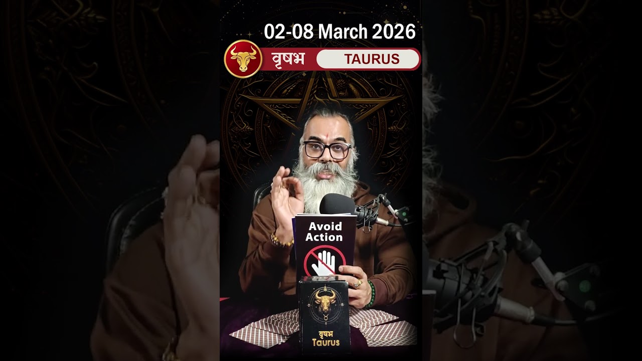 TAURUS ♉ Vrishabha Rashifal: (02-08 March 2026) Weekly Horoscope and Remedy #youtubeshorts