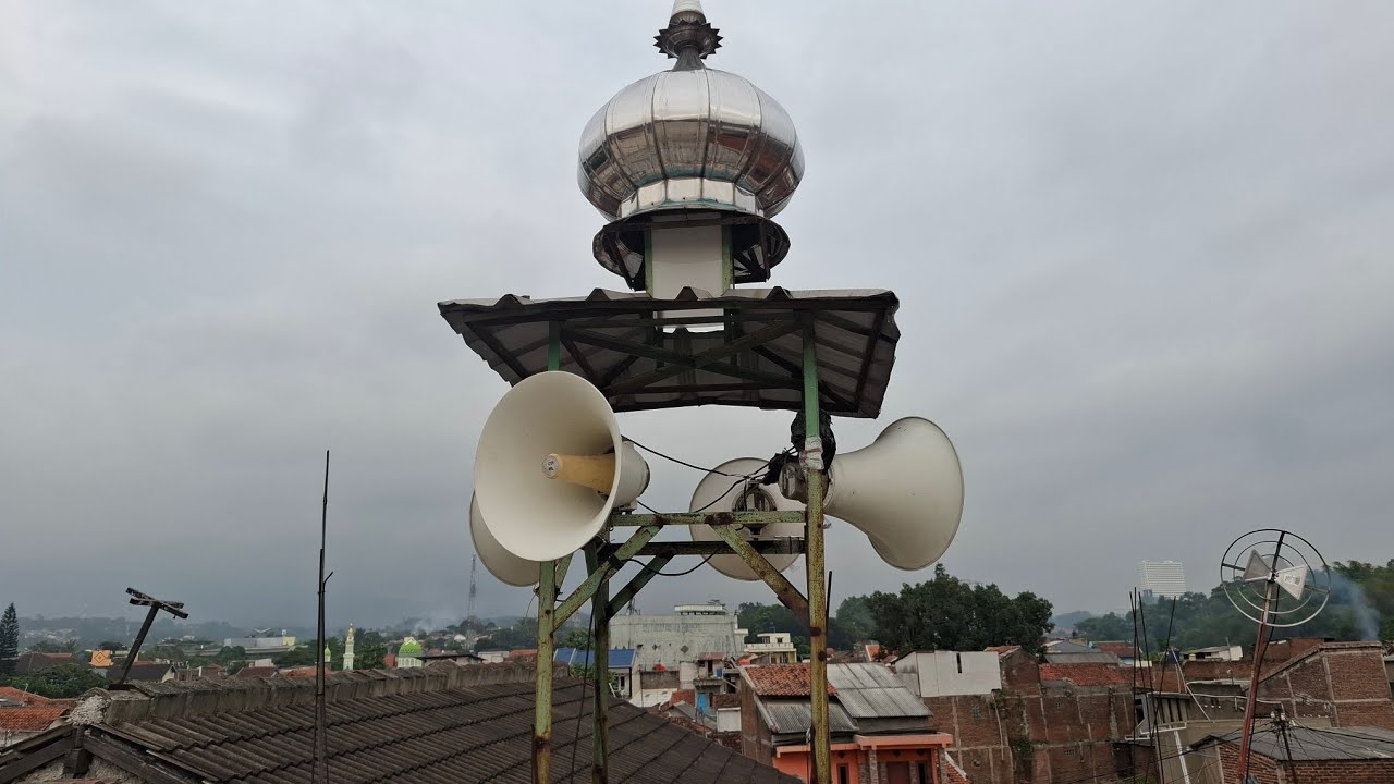 Tambah equalizer di system toa speaker corong masjid | Ngabuburit sambil ceksound