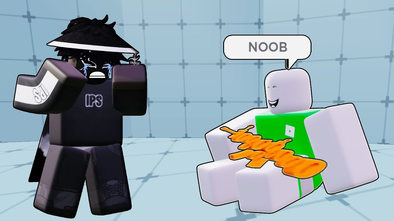 Меня полностью разгромили в Roblox Rivals...