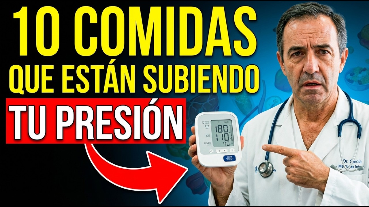 10 Alimentos Prohibidos para la Presión Alta – ¡El #3 lo Comes a Diario!