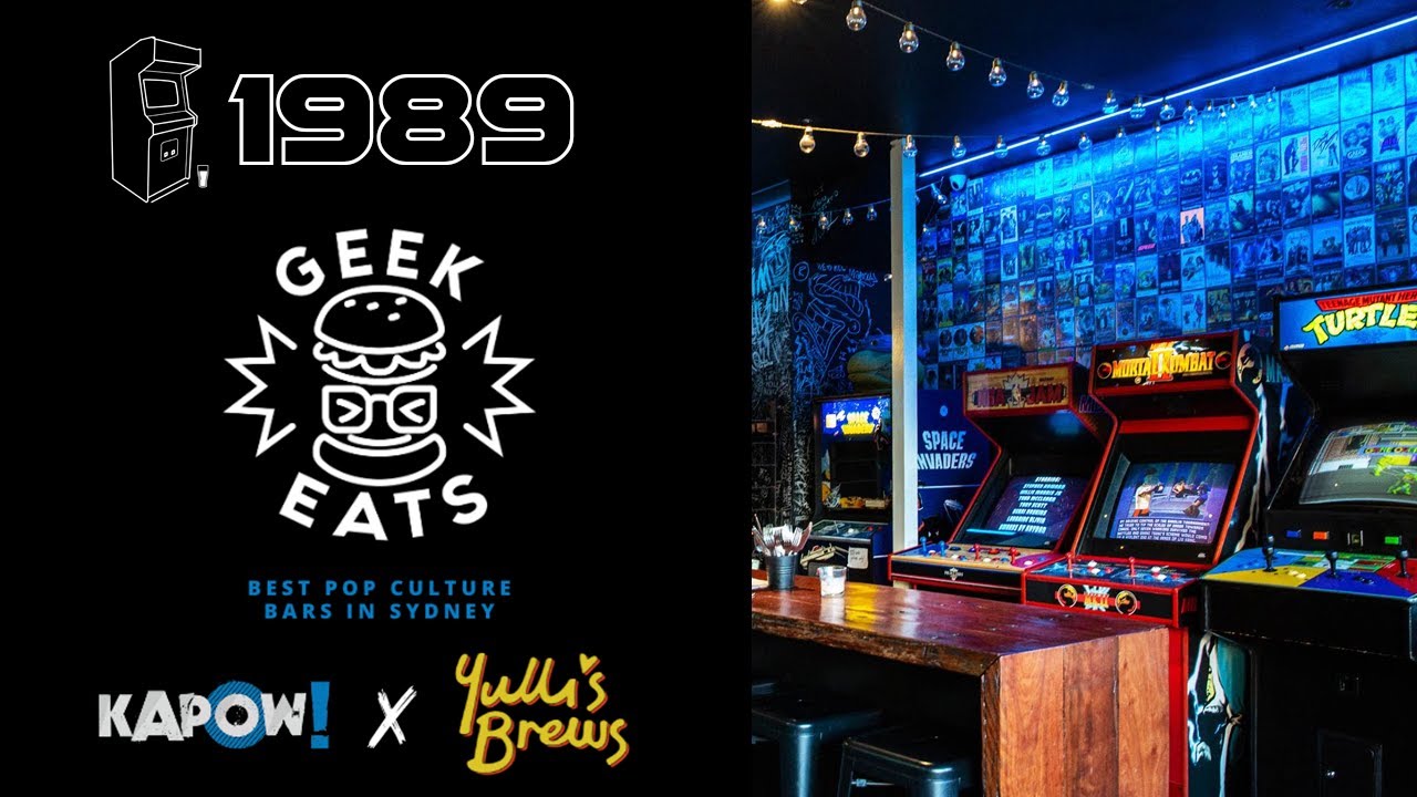 Geek Eats: 1989 Arcade Bar