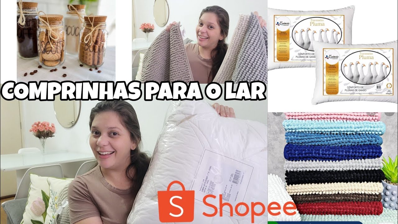 ACHADINHOS DA SHOPEE | COMPRINHAS PARA O LAR | NOVA DECORAÇÃO