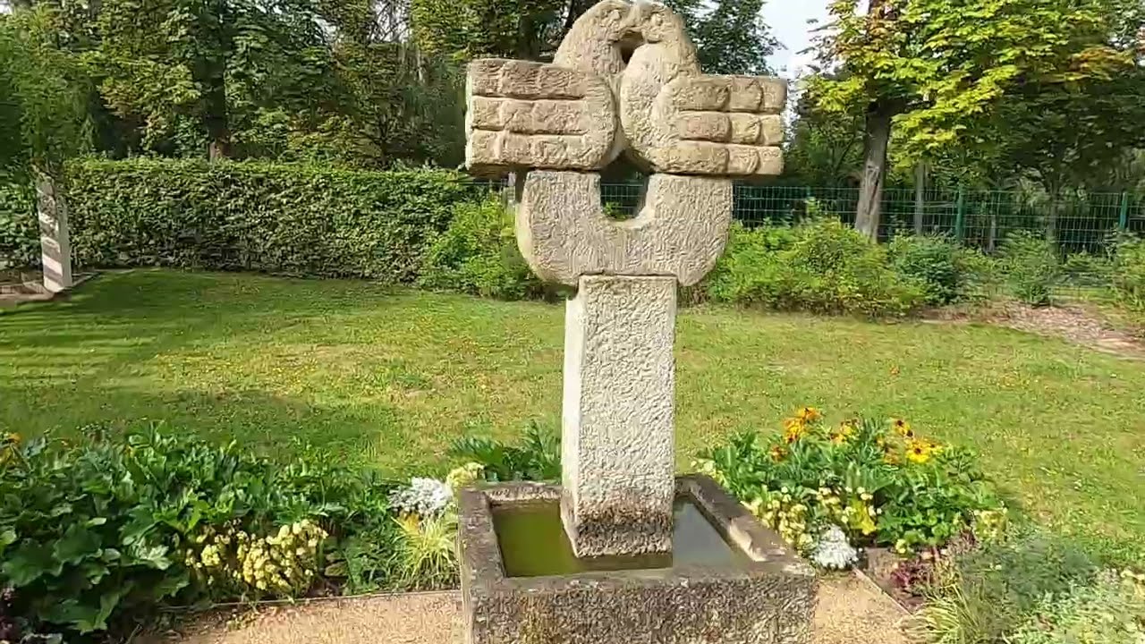 Ein Spaziergang im Rosenpark des Ostdeutschen Rosengarten Forst (Lausitz) - 13.8.2023