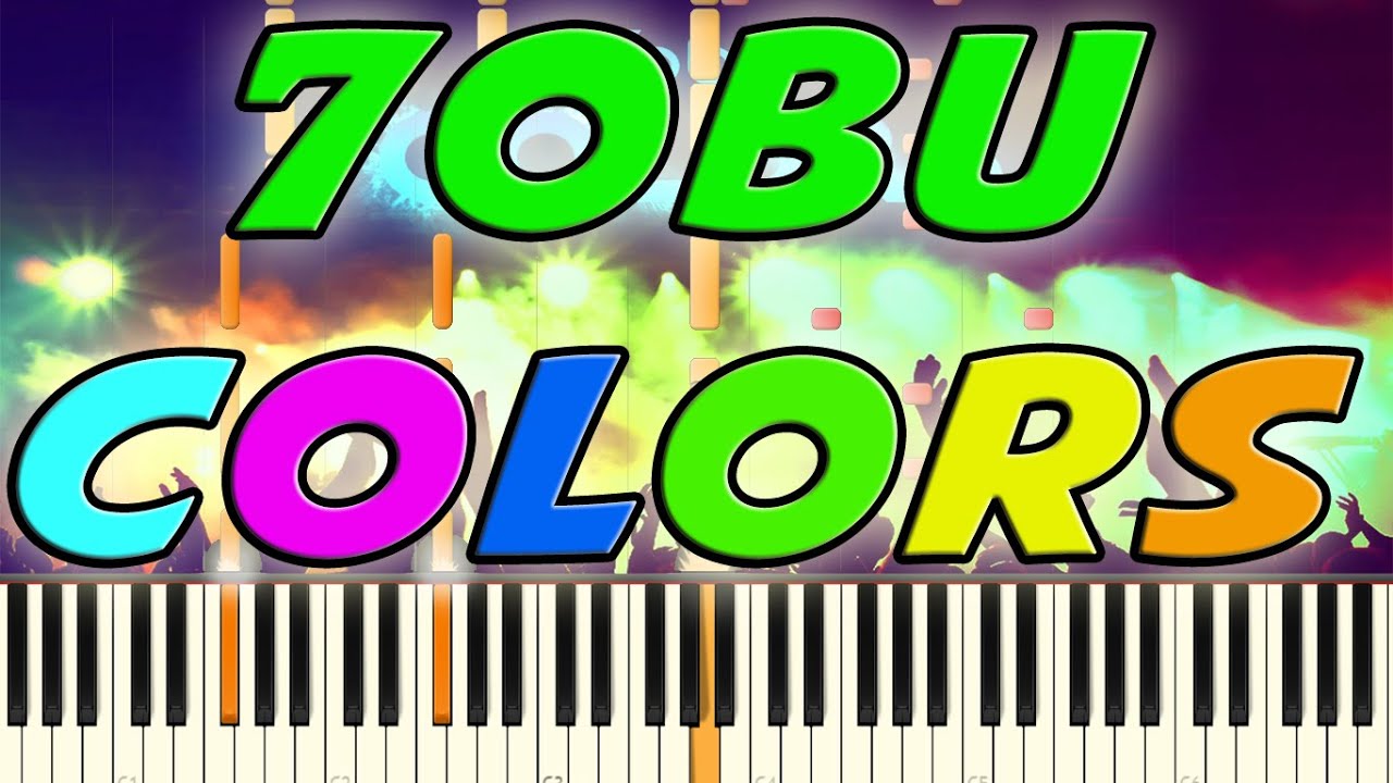 Tobu - Colors Piano Cover + Midi file 