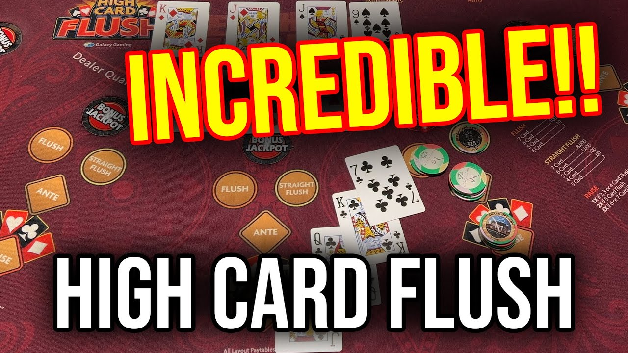 ABSOLUTELY INCREDIBLE COMEBACK! HIGH CARD FLUSH! $400 MAX BET HANDS!!