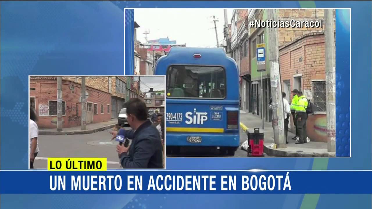 En dramático accidente, motociclista chocó contra un SITP en el sur de Bogotá
