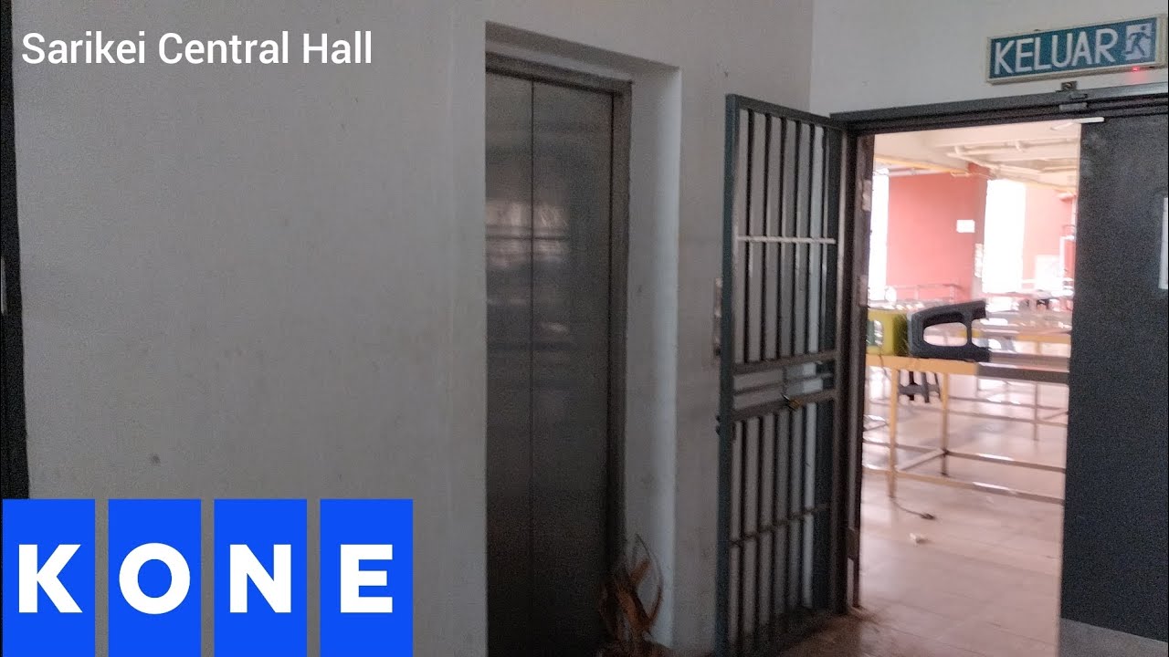 (OOS) Retake KONE MRL Traction Elevator at Sarikei Central Hall in Sarikei, Sarawak, Malaysia 