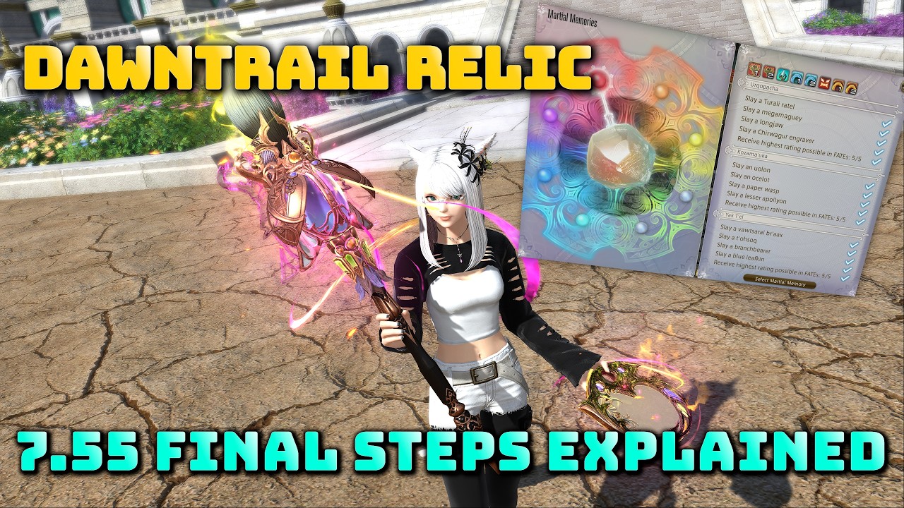 FFXIV: Финальный этап реликвии Dawntrail &mdash; 7.55