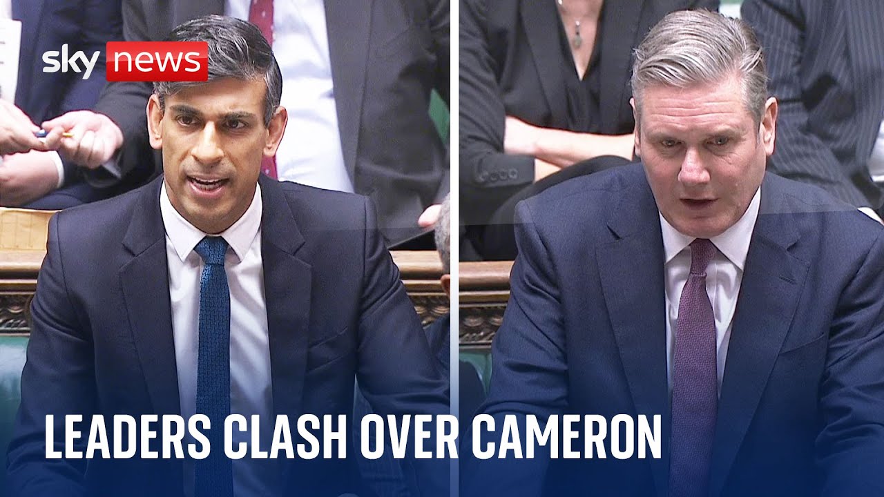 PMQs: Starmer questions Sunak over Cameron links to China