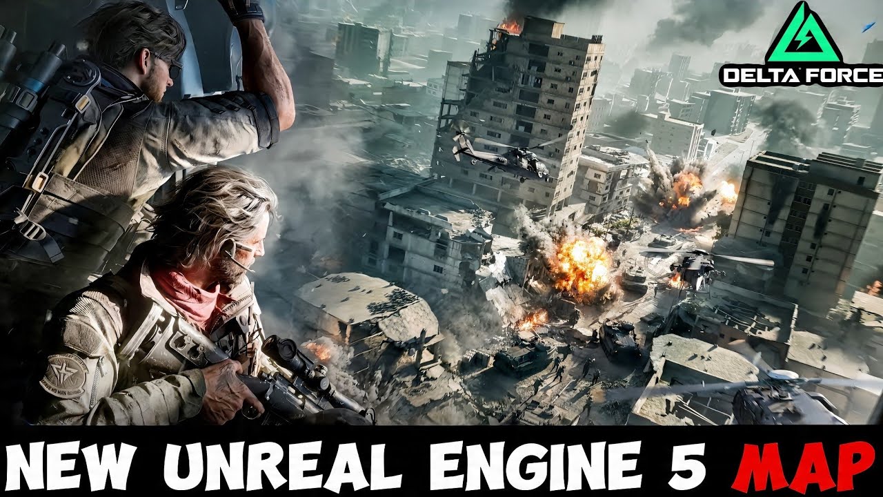 НОВАЯ карта на Unreal Engine 5 в 11-м сезоне Delta Force