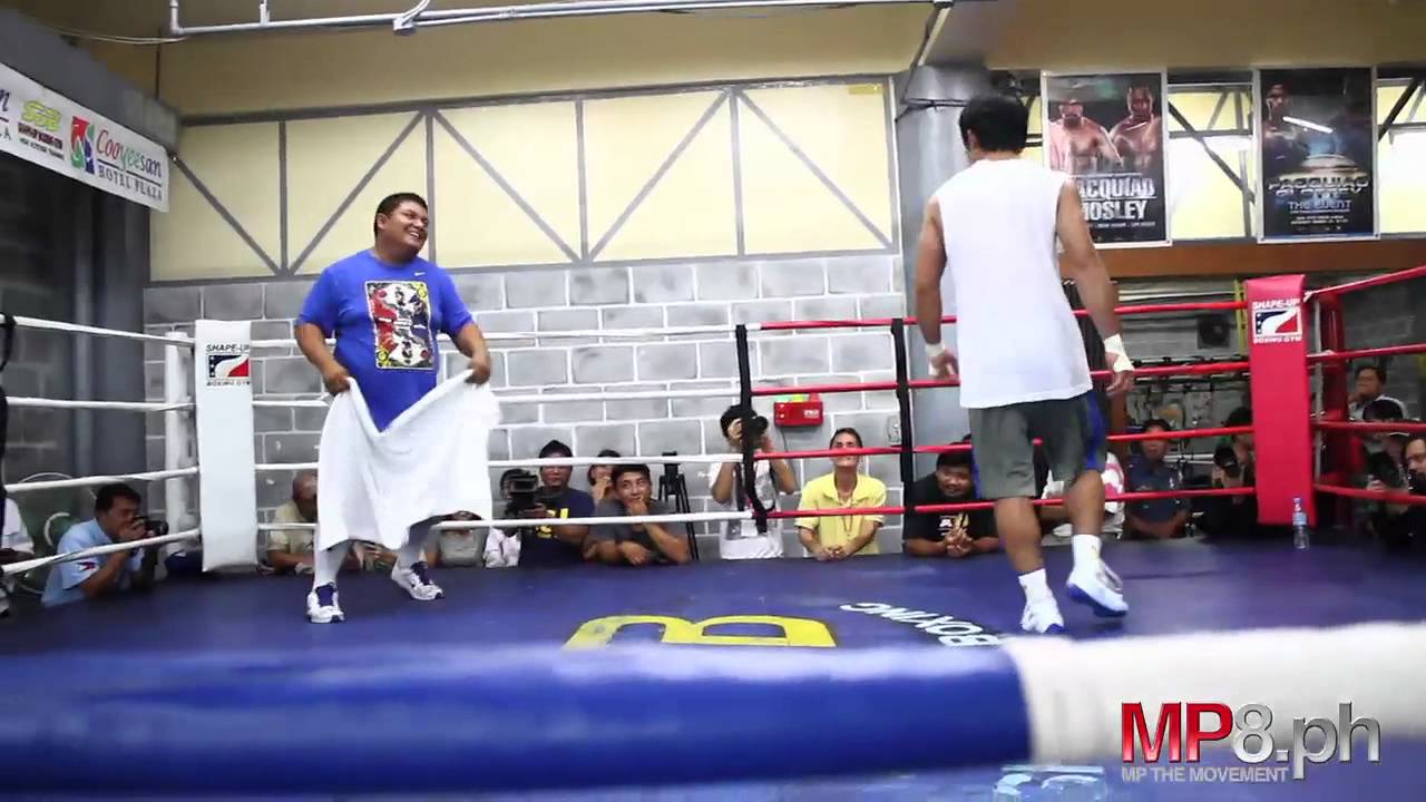 Manny Pacquiao - Funny Pranks and Laughs in the Gym
