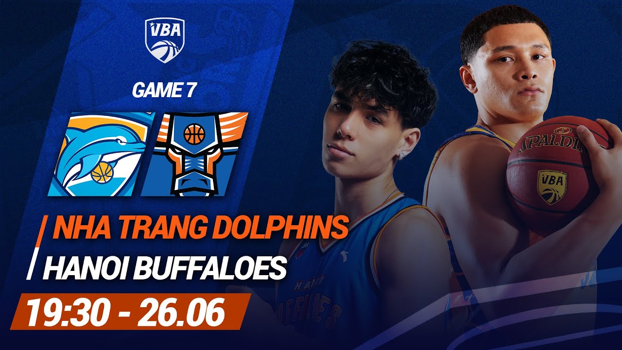 🔴 Livestream Nha Trang Dolphins - Hanoi Buffaloes | Giải bóng rổ chuyên nghiệp Việt Nam - VBA 2024